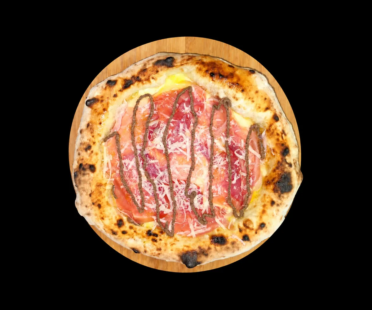 Pizza Arte Napoletana cu prosciutto crudo